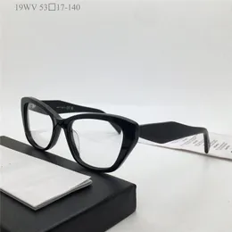 New fashion design cat eye optical glasses 19WV small acetate frame simple and popular style light and easy to wear eyewear top quality