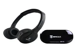 Bingle B616 Multifunktion Wireless Stereo hörlurar på öronhuvudet FM Radio Wired Earphone Sändare för MP3 PC TV -telefoner3428523