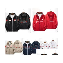 Motorradbekleidung Herbst und Winter F1 Racing Jersey Team Sportjacke Drop Lieferung Automobile Motorräder Motorradzubehör Dh3S6