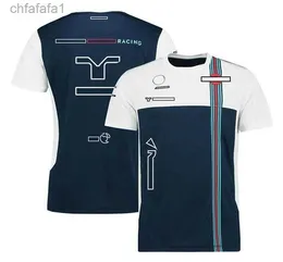 F1 Racing Team Uniform Officiell Samma stil Män och kvinnor kortärmad förare T-shirt fläktkläder Anpassad snabbtorkande andningsbar svett N5GX