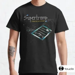 Camisetas supertramp crime do século camisa venda quente palhaço t camisa homem/mulher impresso terror moda tshirts unisex
