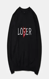 Pennywise Loser Club Lover Hoodies Sweatshirts Autumn Hip Hop Print Hoodie Sweatshirt Stephen King039s It Tracksuit Tops3383005