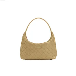 Design de OEM elegante e elegante crossbodbod handbag personalizado rótulo privado weave ombro saco