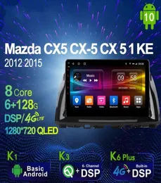 6G128G Android 100 Car Radio GPS för Mazda CX5 CX5 CX 5 1 KE 2012 2015 NAVI SETREO SYSTEM 4G LTE DSP SPDIF 12807209328653