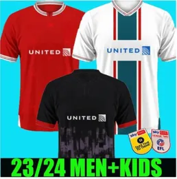 2023 2024 Wrexham futbol formaları Mullin Yetişkin Çocuk Kiti 23/24 Evde Futbol Gömlek Crysau Pel Droed Fan Versiyon Camisetas Futbol Maillot Ayak Davies Genç Üçüncü 168