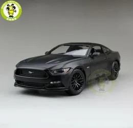 118 Ford Mustang GT 50 Druckgussautomodell für Geschenksammlung Hobby Mae Black maisto6645502