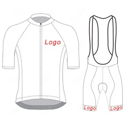 Capris Custom Cycling Jersys DIY Cycling Set Short Sleeves Racing Team Jersey Custom Gel Pad Bib Pants 남자와 여자 사이클링 정장