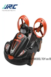 JJRC Q86 2 in One Remote Control Car Hovercraft Toy Double Models of Sea Land Adjustable Speed Christmas Kid Birthday Boy Gif2985291
