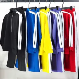 Mens Womens Tracksuits Moletons Ternos Designer Sportswear Jogging Sportsuits Casual Manga Longa 2 Pcs Set Sportspants Street Clothing Zip Jacket JBDS