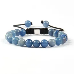 전체 Shambhala Bracelets 8mm 천연 호랑이 눈 청소부 Lazuli 빛 녹색 및 파란색 아벤 투린 석재 구슬 290Z