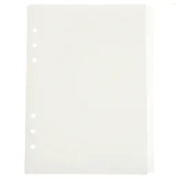 Split Page Index Label Dividers Classified Labels Translucent Indexing Cards Tab Notebooks
