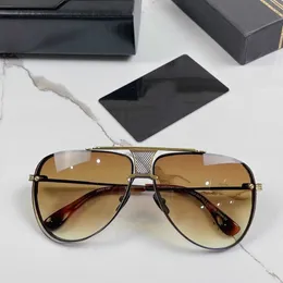 Sonnenbrille Ein Dita -Jahrzehnt zwei Top -Original -hochwertige Designer für Männer berühmte modische klassische Retro Luxusmarke Eyeglas Fas287g