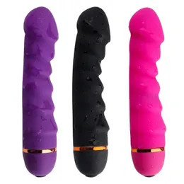 10 Modi Starker Vibrator Sexspielzeug für Erwachsene, weicher Silikon-G-Punkt-Dildo, realistischer Penis-Klitoris-Stimulator, weiblicher Masturbator, Vibrat 240307