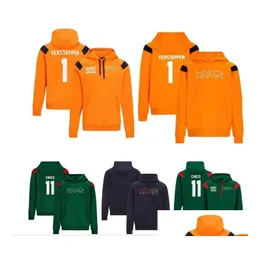 Motorcycle Apparel F1 Racing Hoodie Spring And Autumn New Plover Sweatshirt Same Style Customized Drop Delivery Automobiles Motorcycle Dhzpq