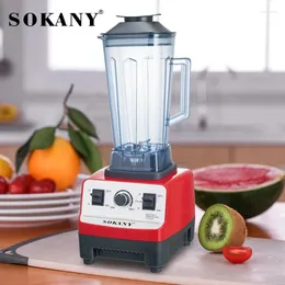 Blender professionell bänkskiva med glasburk 2L kapacitet 9 hastighetsinställningar