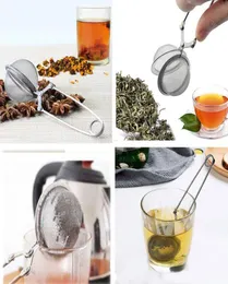 Tea Infuser Tool 304 Felet Steel Costal Coffer Mesh Tea Coffee Coffee Herb Spice Filter Diffuser Diffuser Handle Char Top Quality1413865