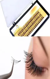 3D False Eyelashes 614mm Individual Lashes Feather Plastic Cotton Stalk Single Cluster Planting Russian Premade Volum Eyelashes E8492982