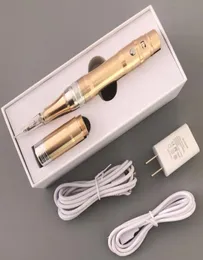 Champagne Quality Wireless Beauty Makeup Machine Patroner Nålar Makeup Tattoo Machine Permanent Makeup Machine Supply3569884