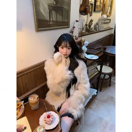 Rich Family Thousand Gold Vello di visone Imitazione Sete Cappotto di coniglio Donna Autunno Inverno Abbigliamento Pelle e capelli Integrato Xinji Haining Ambientale 982165