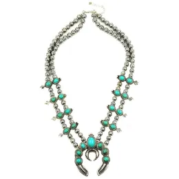 Продам ожерелье с цветком тыквы, винтажное серебряное ожерелье с цветком тыквы N21789 V191128320U
