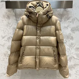 Mens Winter Jacket Women Down Removable Two Piece Vest Set Hooded Warm Parka Coat Face Men Puffer Jackets Letter Print Outwear Printing 0wfx