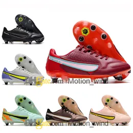 هدية حقيبة رجالي عالية الكاحل أحذية كرة القدم tiempos ix Elite SG Firm Ground Cleats Neymar ACC Legends 9 Soccer Tops Tops Outdoor Trainers Botas de Futbol