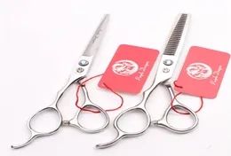 Z8000 6Quot Japan 440C Purple Dragon Blue Stone Professional Human Hair Scissors Barbers039切断薄化せん断左手8949339