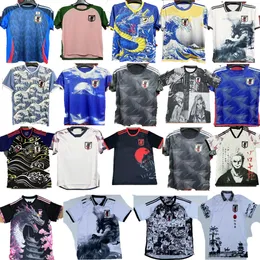Fotbollströjor Japan Jerseys Cartoon Isagi Atom Tsubasa Minamino Asano Doan Kubo Ito Man Kit Japanese Special Uniform 22 23 Football Shirt Fan Version