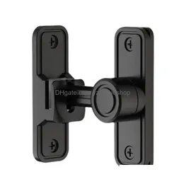 Door Locks Barn Lock Latch 90 Or 180 Degree Slide Home Security For Bathroom Garage Bedroom Cabinet Durable Zinc Drop Delivery Garde Dhkhw