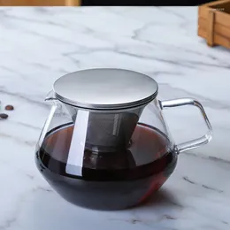 Bicchieri appassiti Vendite all'ingrosso di caffettiere in vetro Set da condividere preparati a mano con filtri Po