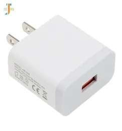 50 pçslot único carregador usb 2a carregamento rápido viagem eua plug adaptador carregador de parede portátil cabo do telefone móvel para iphone samsung x5041581