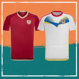 24/25 Venezuela Soccer Jerseys 2024 Home Soteldo Rondon Savarino Rincon Maillots de Foot Shirt Cordova Bello Sosa National Football Mundury