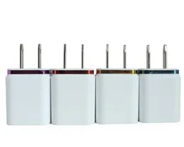 Металлическое настенное зарядное устройство с двумя USB-портами, вилка США, ЕС, адаптер переменного тока, 21 А, настенное зарядное устройство, 2 порта для Iphone, Samsung Galaxy Note, LG T1058895