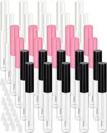 20 pezzi 10 ml tubo per lucidalabbra vuoto bottiglia per labbra riutilizzabile contenitore in plastica trasparente lucida bottiglia di rossetto riutilizzabile4919718