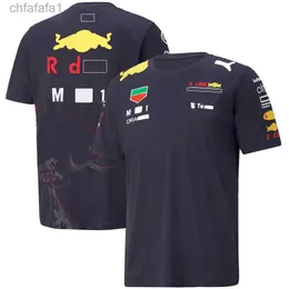 Nuova maglietta Rebull F1 Abbigliamento Fan di Formula 1 Sport estremi Abbigliamento F1 traspirante Top manica corta oversize personalizzata KCYZ