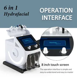 Máquina de cuidados faciais de oxigênio Hydra Oxigênio Máquina de Dermobrasão Facas Máquina de Limpeza de Água Aqua descascamento