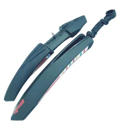 2PCS دراجات Splash Fenders مجموعة Mountain Road Bike Mudguard الخلفية الأمامية MTB MUND WINGS لملحقات الدراجات 240301