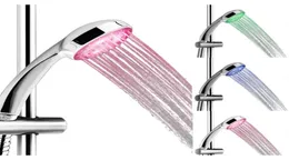 Whole Handheld 7 Color Led Romantic Light Water Bath Home Bathroom Shower Head Glow 06Orf3122964