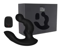 Levett Prostata-Massage Fernbedienung Anal Sexspielzeug für Männer Homosexuell G-Punkt Prostata-Massagegerät Doppelmotor Anal Vibrator Butt Plug Y9181434