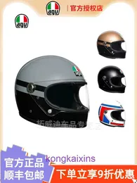 AGV X3000 Capacete de motocicleta Harley Full Cruise Overlay personalizado masculino e feminino Four Seasons Universal