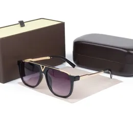 Den senaste säljande av högsta kvalitet Populära Fashion Men Luxur Designer Solglasögon 0937 Square Plated Metal Combination Frame With Boxes234L