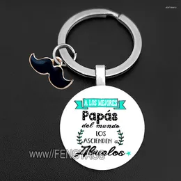 Keychains Spanish Keyring For Grandfather You Are The Grandpa In Text Purse Bag Keychain Gift Grandfathers