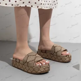 Sandalen Designer flache Sandalen Plattform Luxusschuhe für Frauen Slides Modemarke Slipper Damen mit Originalverpackung Hot Beach Damen Flip Flops Hausschuhe Low Heel Sho