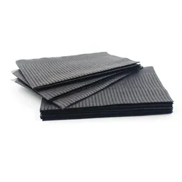 لوازم الوشم الأخرى 125pcs 13x18 مناديل تنظيف الوشم السود