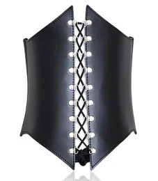 Sofe PU Corsetto regolabile in pelle Legato al corpo Bondage Raccoglitore in vita Restrizioni Fetish Slave Harness BDSM Donne Bendaggio erotico Adulto 4313587