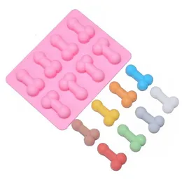 Ferramentas de cozimento sexy pênis bolo molde para sabão aniversário fondant bolo chocolates gelo e sabão 8 pênis forma bolo molde2969