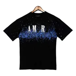 Amirs mode t shirt designer t shirt män t-shirts kvinnor t-shirts klassiska märken enkla och mångsidiga små halsringningar alfabetet stor hög kvalitet