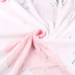 Battaniye bebek ay kilometre taşı battaniye aylık rekor büyüme doğumlu yumuşak pazen çiçek baskılı çelenk kundak sargı.