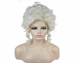 Marie Antoinette Wig Women Syntetyczny cosplay włosy Wigs01231434945032380