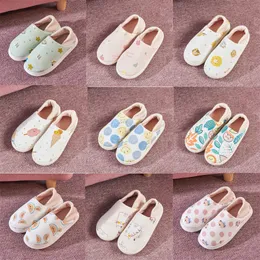 Winter Soft Pregnant Womens Bottom Nonslip Fruit Home Postpartum Large Size Cotton Slippers Size 36-41 GAI-28 954